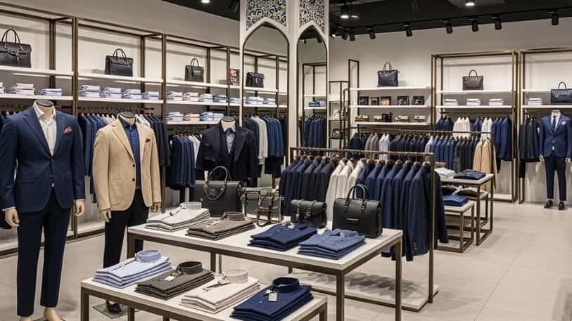 The best quality men's clothing shopping mall in Tehran